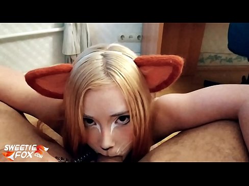 ❤️ Kitsune svelge pikk og cum i munnen ️ Superporno hos oss ❌️